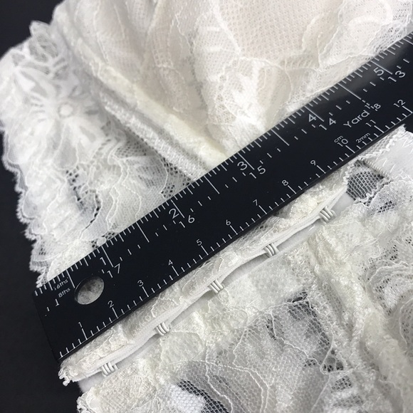 **NWT** Pure Beauty by René Rofé bralette lacy, lightly padded, wireless size XL - Picture 12 of 12